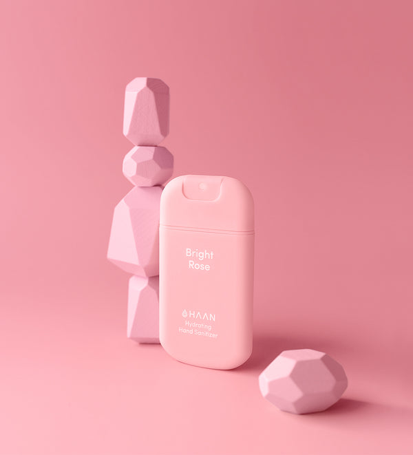 Haan Hand Sanitizer & Refill Pack - Bright Rose