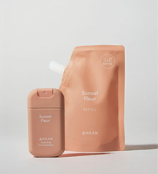 haan Hand Sanitizer & Refill Pack - Sunset Fleur