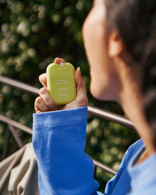 Haan Mouth Spray + Refill Pack Apple A Day