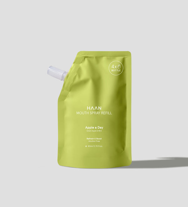Haan Mouth Spray + Refill Pack Apple A Day