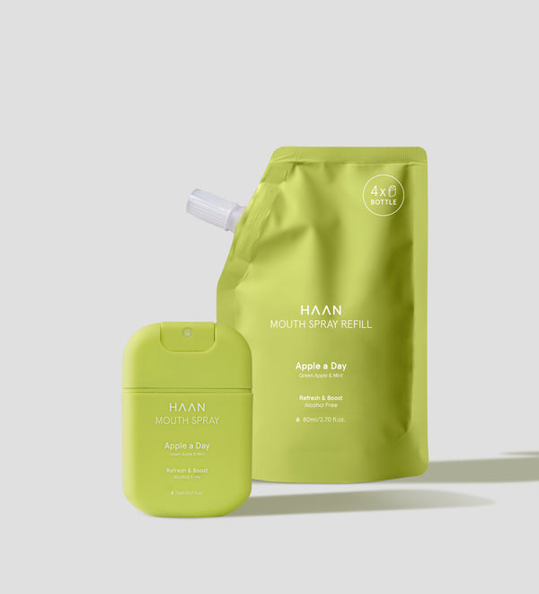 haan Mouth Spray + Refill Pack Apple a Day