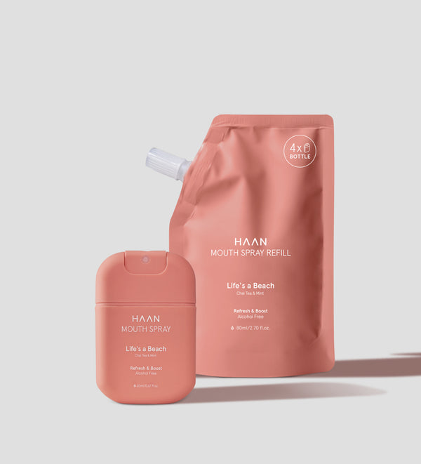 haan Mouth Spray + Refill Pack Life's a Beach