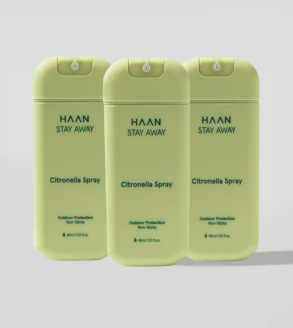 haan Pack 3 Citronella Repellent Spray