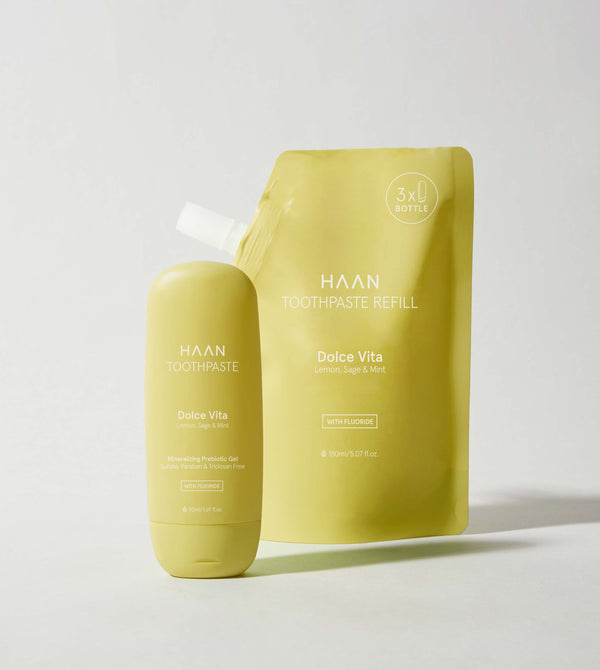 haan Toothpaste Fluoride + Refill Dolce Vita