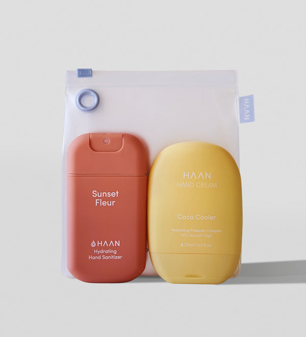 haan Twice as Nice: Sunset Fleur & Coco Cooler