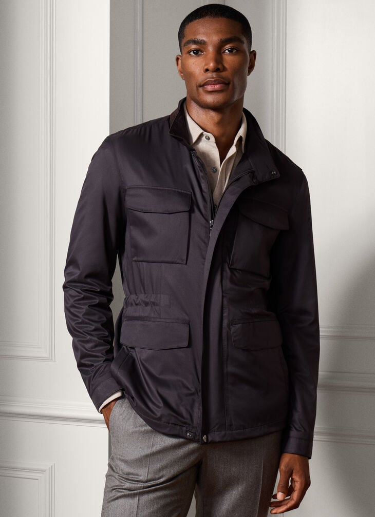 hackett casual caban jacket