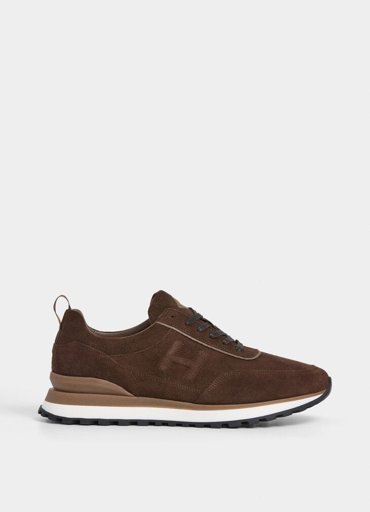 hackett chad suede trainer