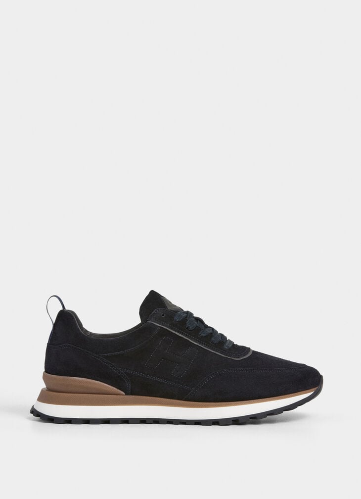 hackett chad suede trainer