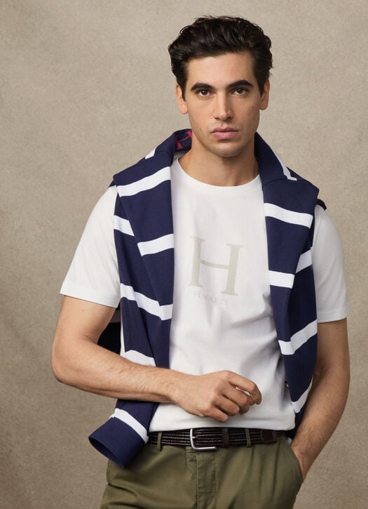 Hackett Classic Fit H Graphic T-shirt