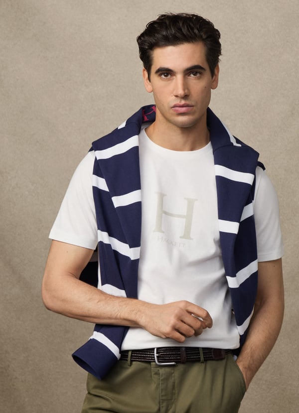 Hackett Classic Fit H Graphic T-shirt