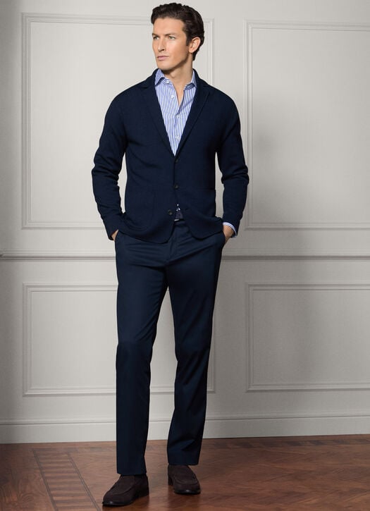Hackett Classic Fit Sanderson Cotton-silk Chino