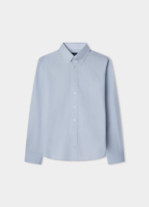 Hackett Classic Fit Washed Oxford Shirt