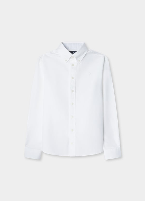 Hackett Classic Fit Washed Oxford Shirt