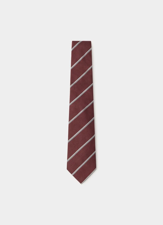Hackett Fine Stripe Silk Tie