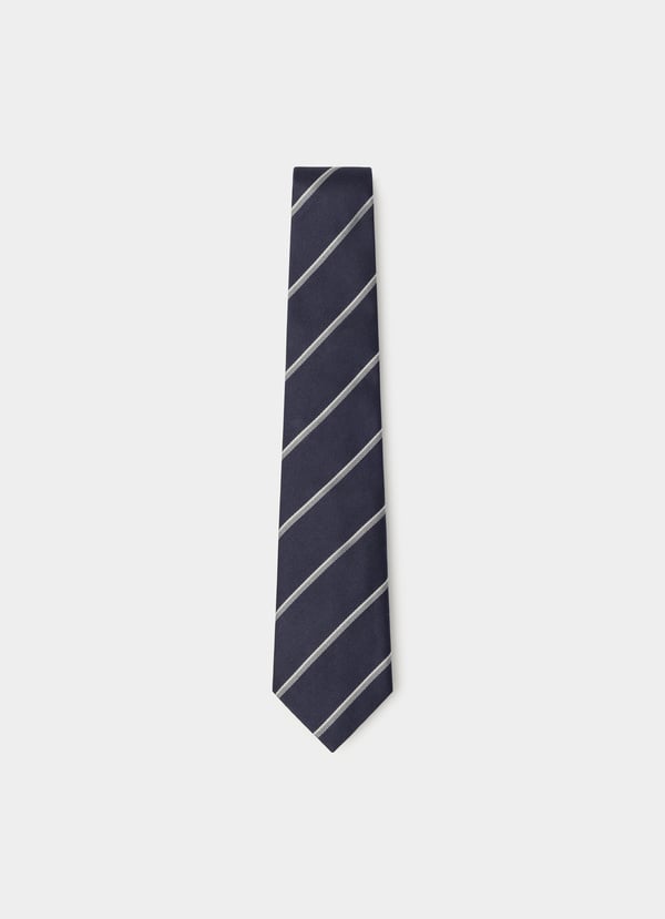 Hackett Fine Stripe Silk Tie