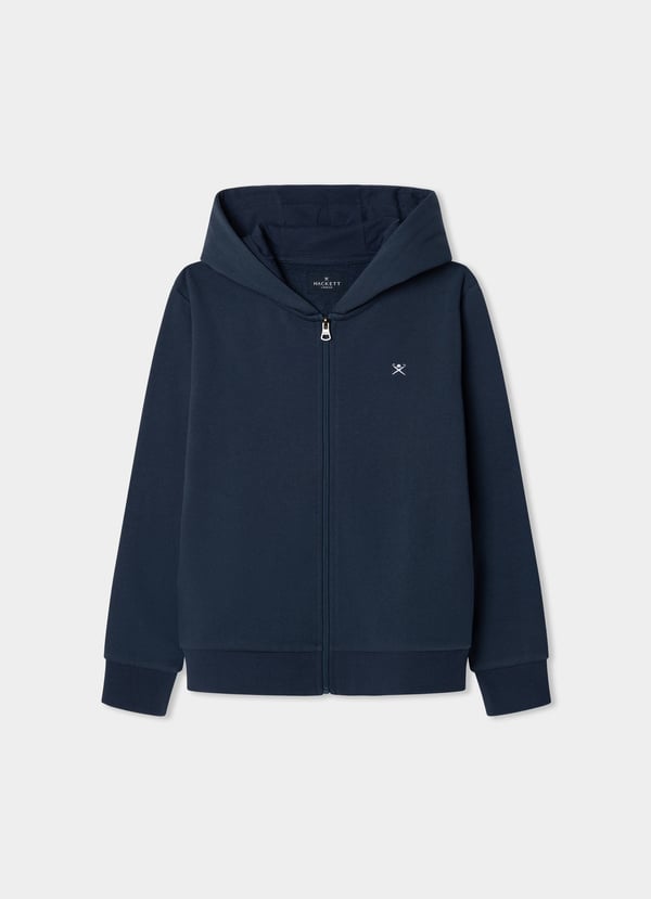 Hackett Full Zip Mountain Graphic Hooded Sweat