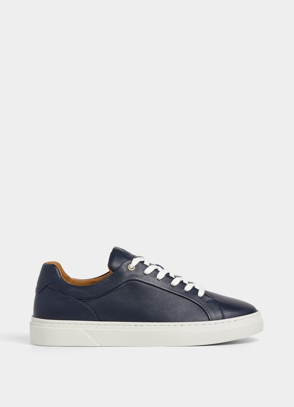 Hackett Hackney Class Leather Trainer