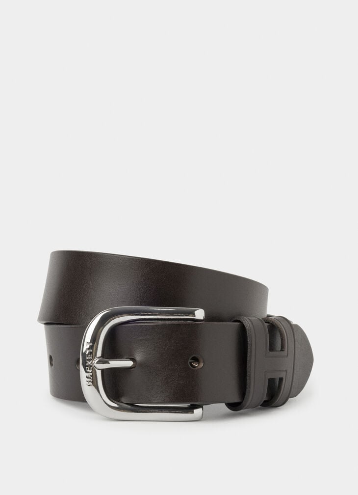 hackett leather h keeper belt