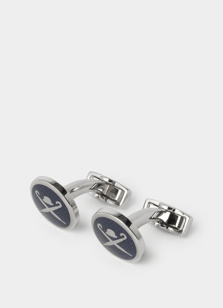 hackett logo cufflink