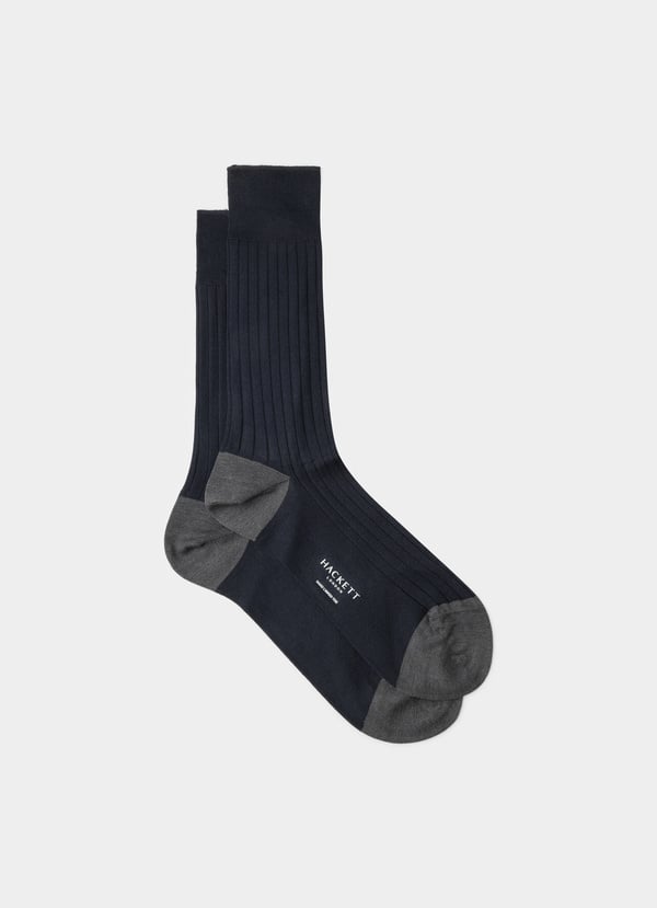 Hackett Mercerised Cotton Sock Short