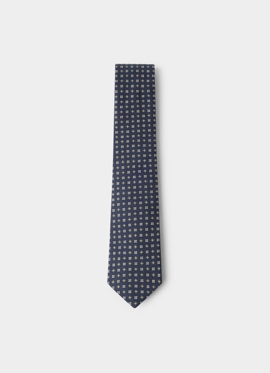 Hackett Neat Twill Silk Tie