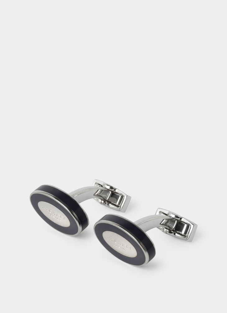 hackett oval cufflink