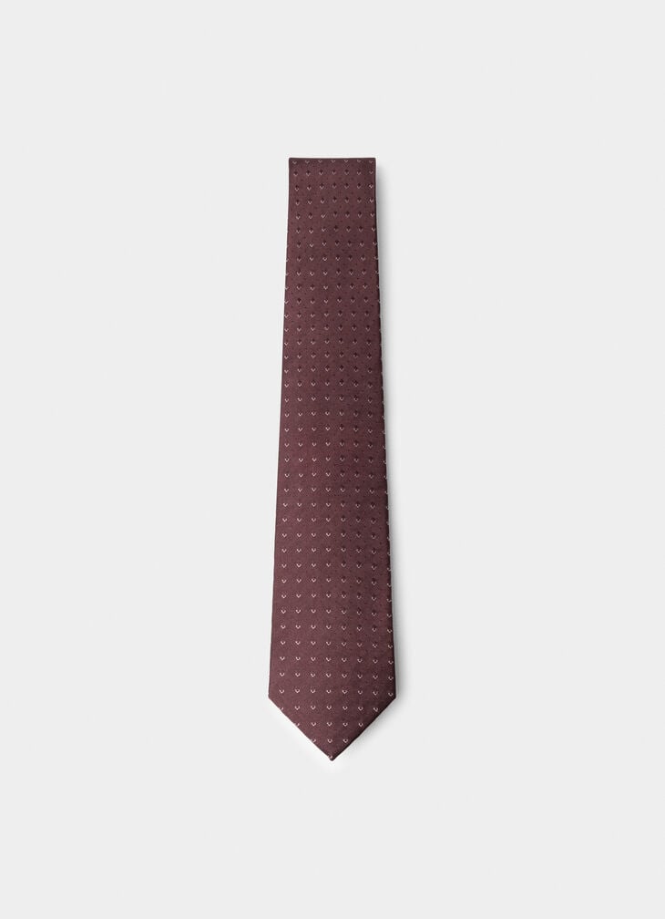 hackett polka dot arrow silk tie