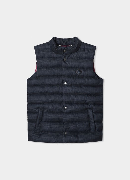 Hackett Prince Of Wales Check Gilet