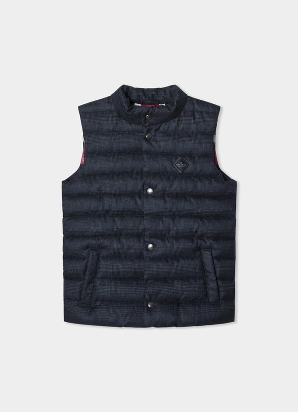 Hackett Prince Of Wales Check Gilet