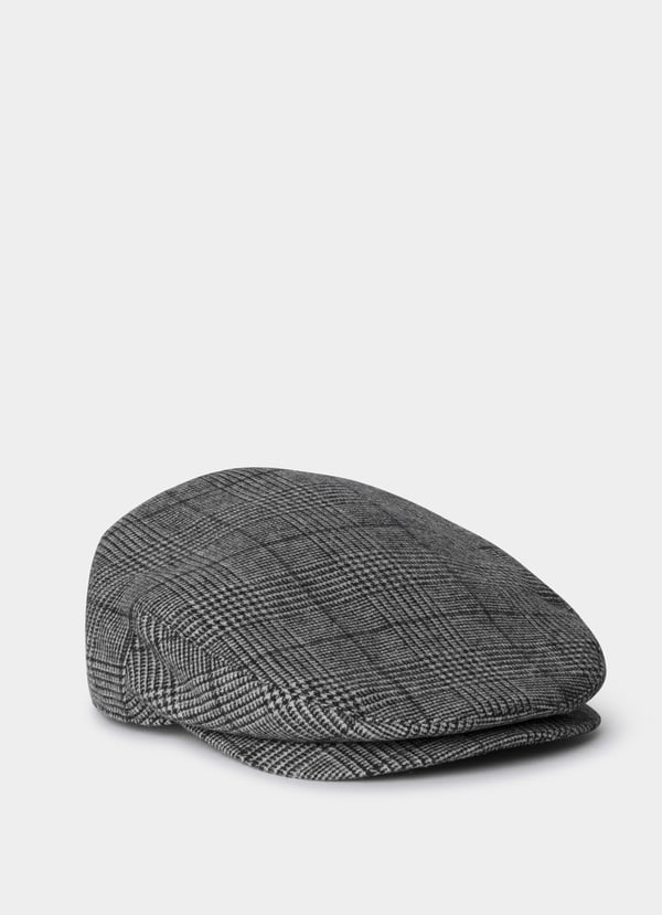 Hackett Prince Of Wales Flat Cap