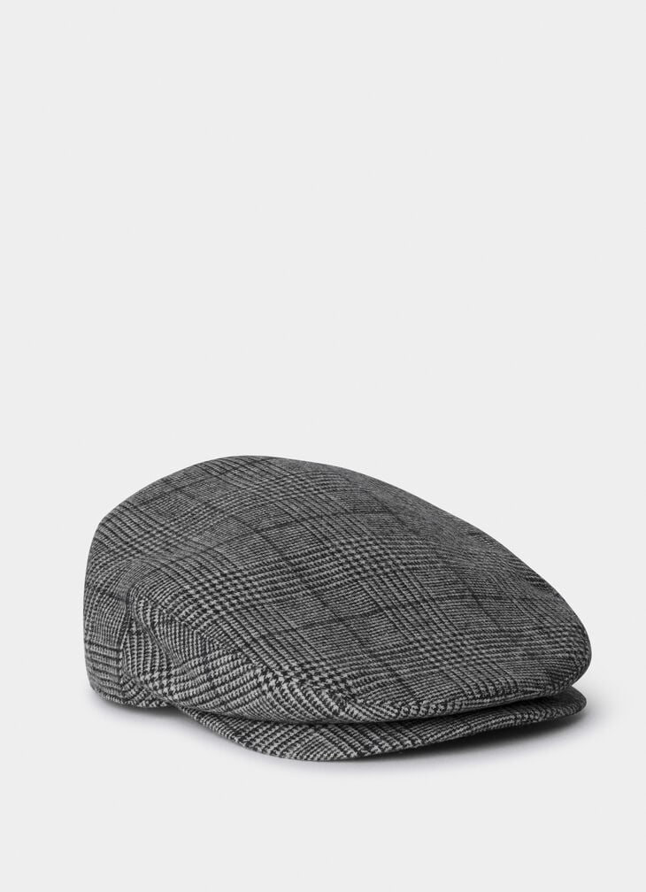 hackett prince of wales flat cap