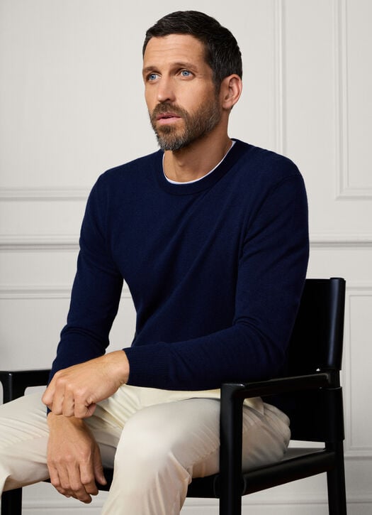 Hackett Pure Cashmere Crew Neck Jumper