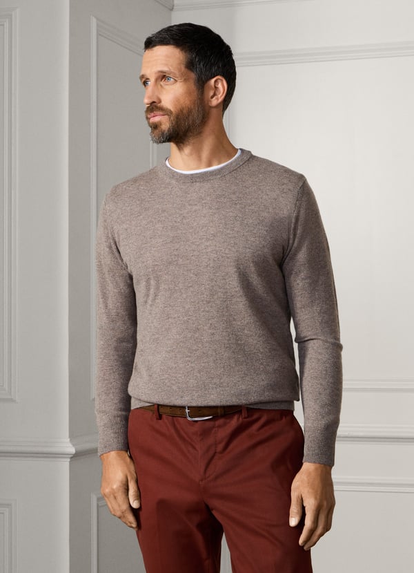 Hackett Pure Cashmere Crew Neck Jumper