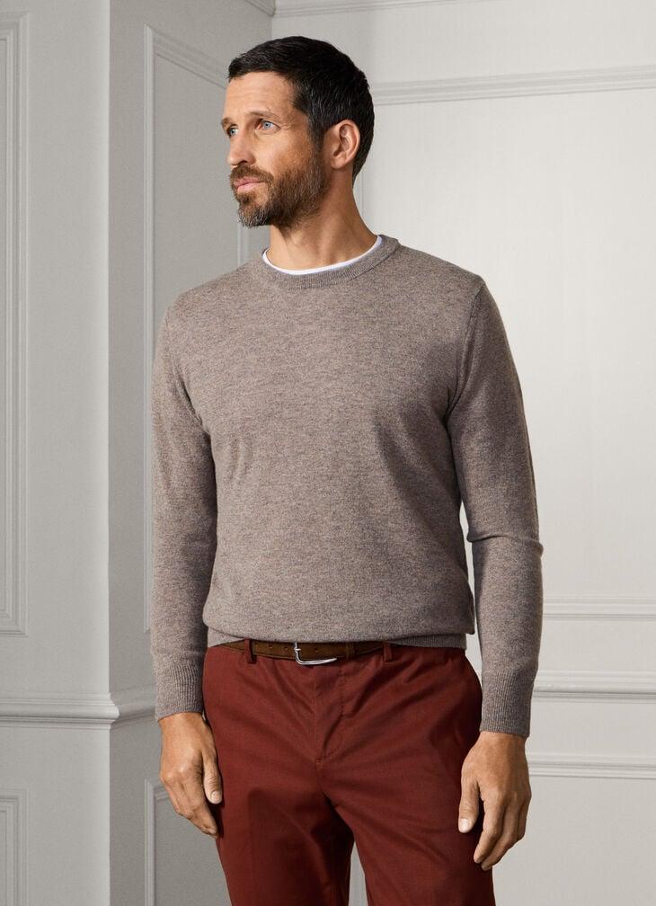 hackett pure cashmere crew neck jumper