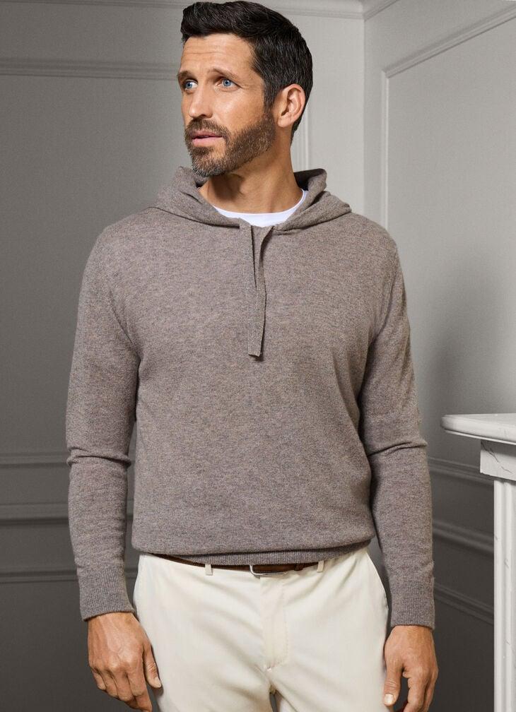 hackett pure cashmere hoodie