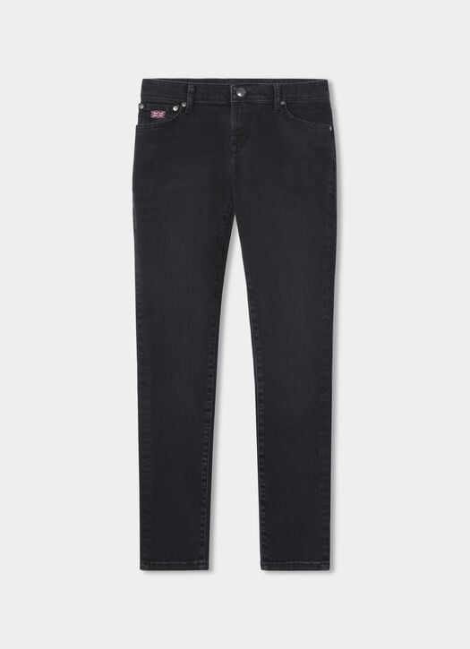 Hackett Regular Fit Black Wash 5 Pocket Denim