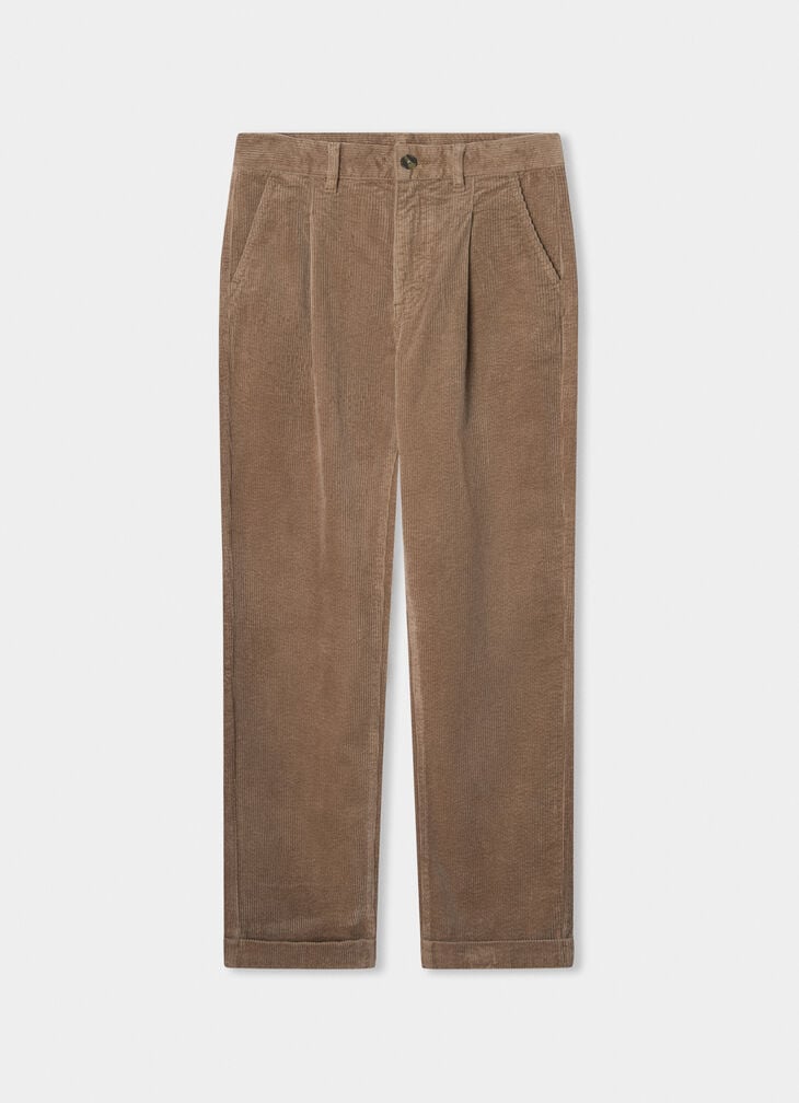 hackett relaxed fit corduroy trousers