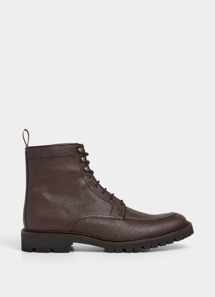 hackett sloane leather lace up boot
