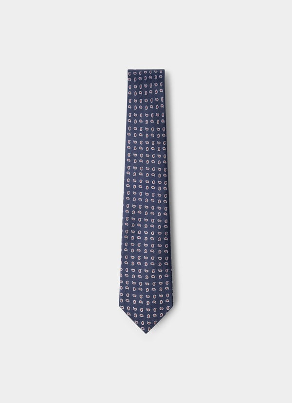 Hackett Small Paisley Silk Tie