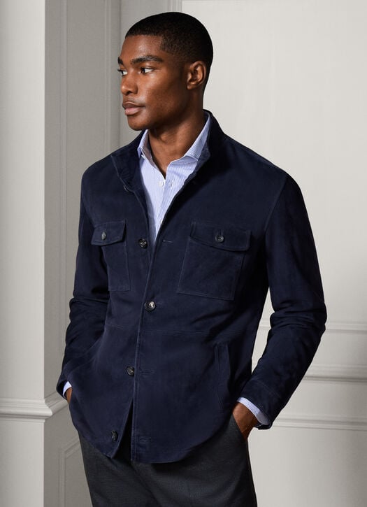 Hackett Suede 4 Pocket Jacket