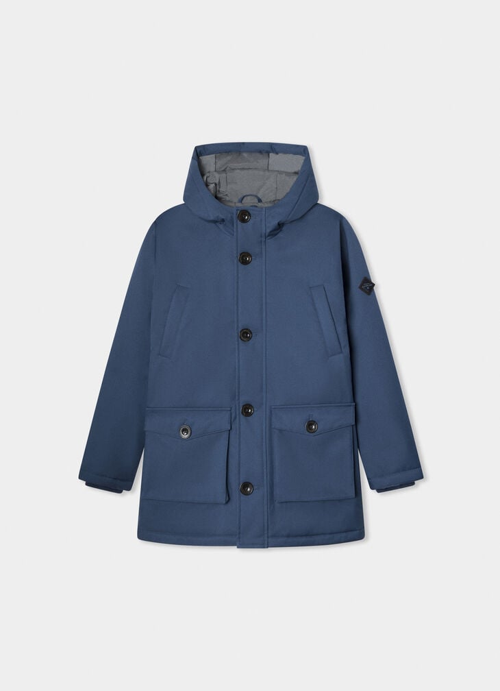 hackett twill parka