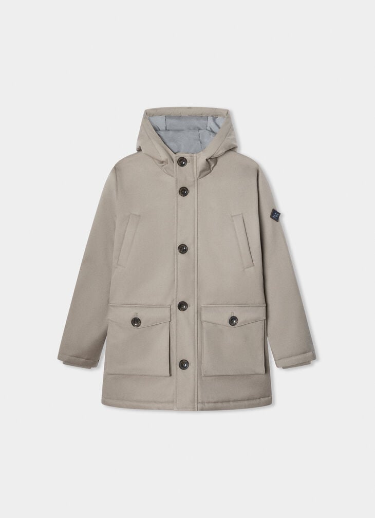 hackett twill parka