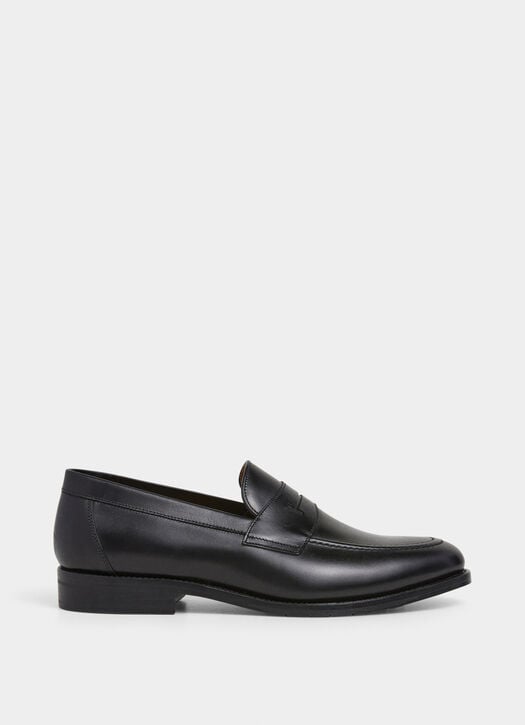 Hackett Walter Leather Saddle Loafer