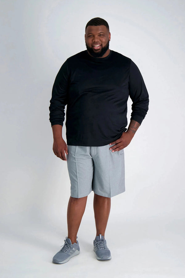 haggar Big & Tall Active Series™ Performance Utility Short Graphite