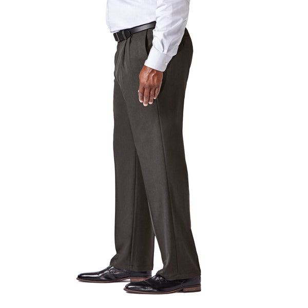Haggar Big & Tall Cool 18® Pro Heather Pantㅤ Heather Navy