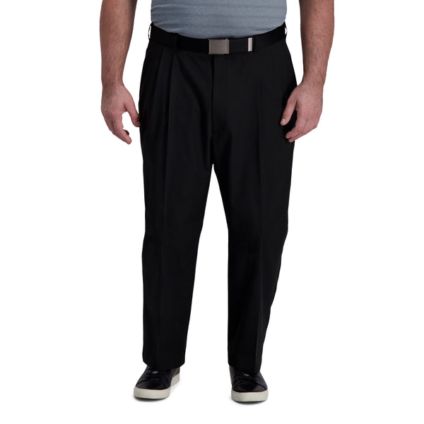 haggar Big & Tall Cool Right® Performance Flex Pant Khaki
