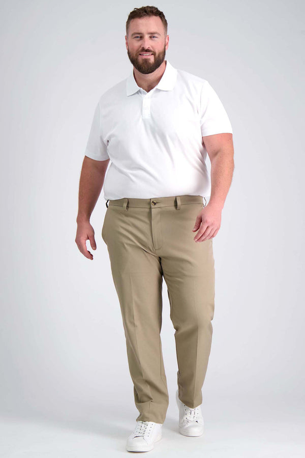 haggar Big & Tall Cool Right® Performance Flex Pant Midnight