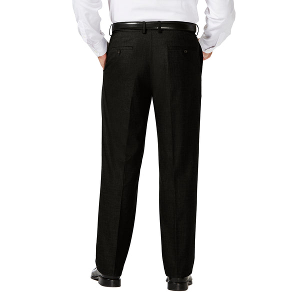 Haggar Big & Tall J.M. Haggar Dress Pant - Sharkskin Med Grey
