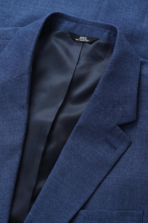 Haggar Big & Tall J.M. Haggar Mélange Weave Sport Coat Chambray