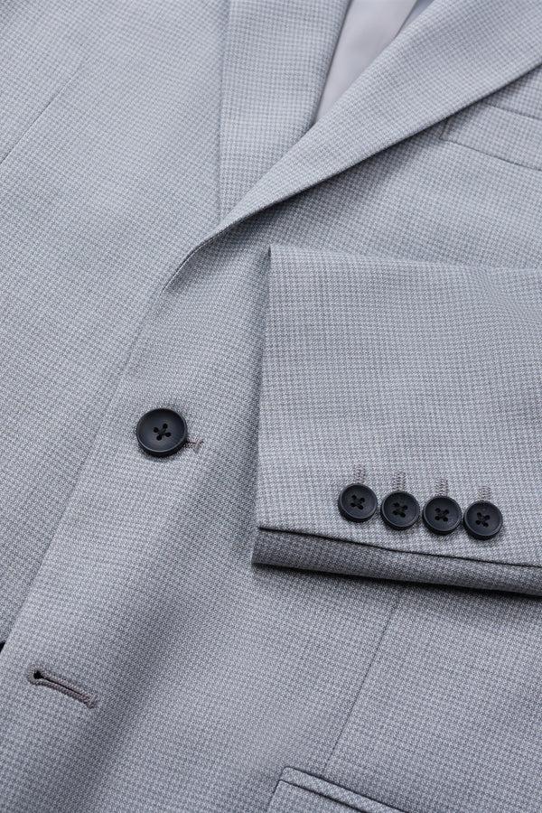 Haggar Big & Tall J.M. Haggar Mini Dobby Sportcoat Blue Slate